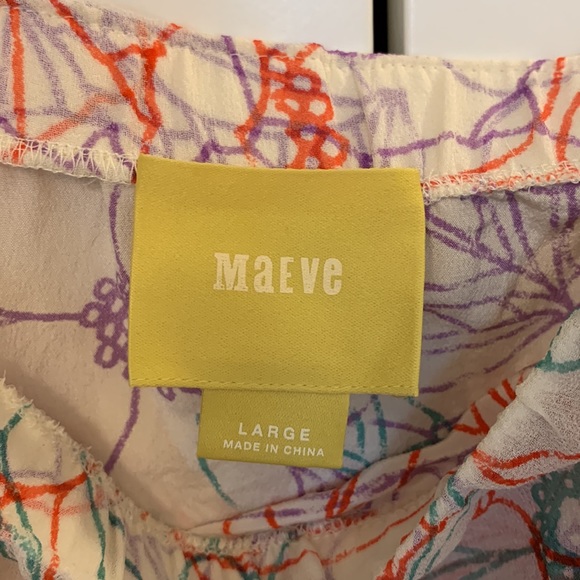 Anthropologie White Floral Camisole - Picture 3 of 7